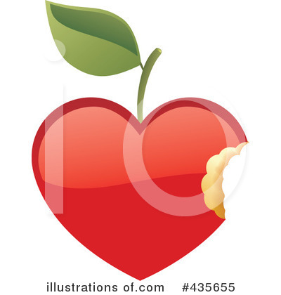 Royalty-Free (RF) Heart Clipart Illustration by Monica - Stock Sample #435655