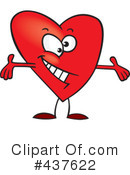 Heart Clipart #437622 by toonaday