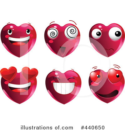 Royalty-Free (RF) Heart Clipart Illustration by Pushkin - Stock Sample #440650