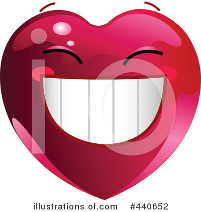 Royalty-Free (RF) Heart Clipart Illustration by Pushkin - Stock Sample #440652