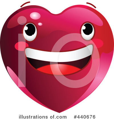 Royalty-Free (RF) Heart Clipart Illustration by Pushkin - Stock Sample #440676