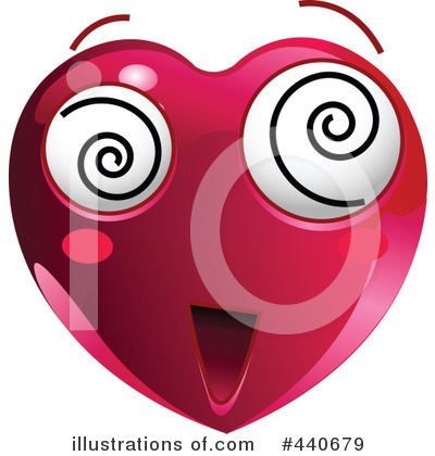 Royalty-Free (RF) Heart Clipart Illustration by Pushkin - Stock Sample #440679