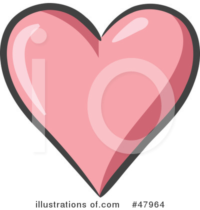 Royalty-Free (RF) Heart Clipart Illustration by Leo Blanchette - Stock Sample #47964