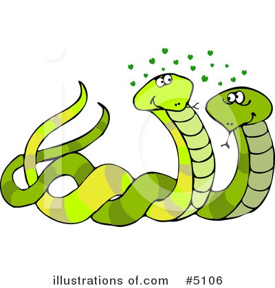 Snakes Clipart #5106 by djart