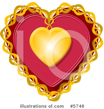 Royalty-Free (RF) Heart Clipart Illustration by djart - Stock Sample #5746