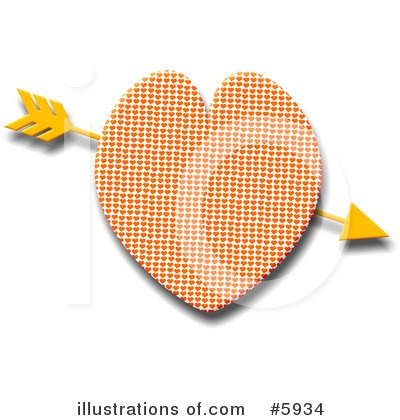 Royalty-Free (RF) Heart Clipart Illustration by djart - Stock Sample #5934