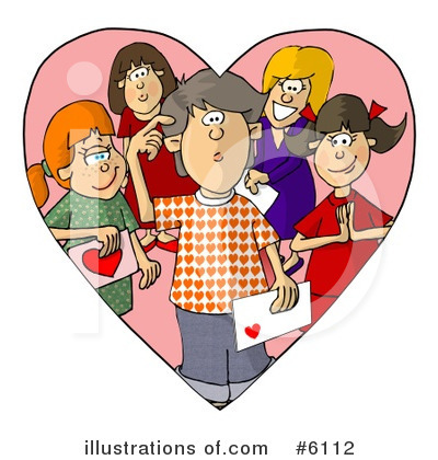 Royalty-Free (RF) Heart Clipart Illustration by djart - Stock Sample #6112