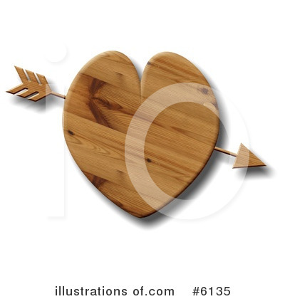 Royalty-Free (RF) Heart Clipart Illustration by djart - Stock Sample #6135