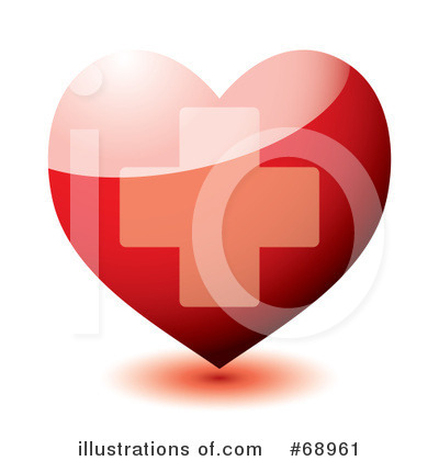 Royalty-Free (RF) Heart Clipart Illustration by michaeltravers - Stock Sample #68961