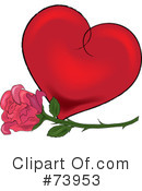 Heart Clipart #73953 by Pams Clipart