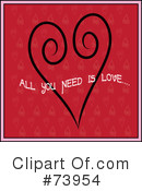 Heart Clipart #73954 by Pams Clipart