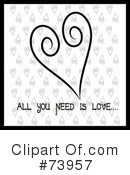 Heart Clipart #73957 by Pams Clipart
