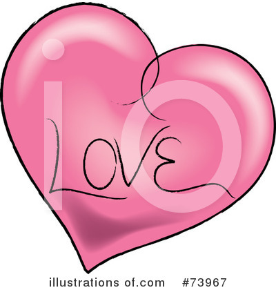Royalty-Free (RF) Heart Clipart Illustration by Pams Clipart - Stock Sample #73967