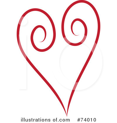 Royalty-Free (RF) Heart Clipart Illustration by Pams Clipart - Stock Sample #74010
