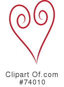 Heart Clipart #74010 by Pams Clipart