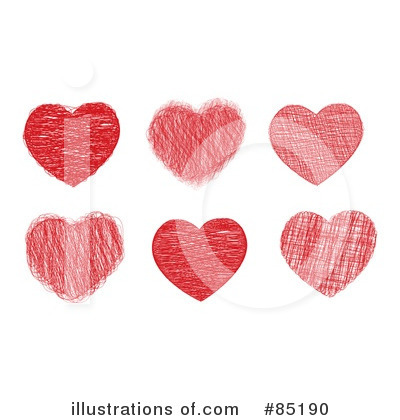 Hearts Clipart #85190 by MilsiArt