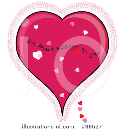 Royalty-Free (RF) Heart Clipart Illustration by Pams Clipart - Stock Sample #86527