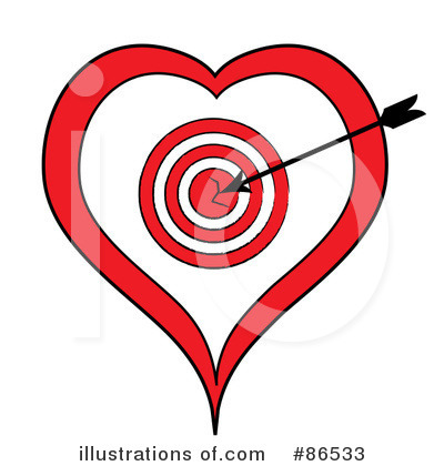 Royalty-Free (RF) Heart Clipart Illustration by Pams Clipart - Stock Sample #86533
