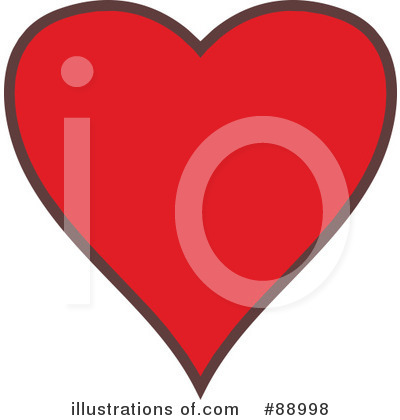 Royalty-Free (RF) Heart Clipart Illustration by Prawny - Stock Sample #88998