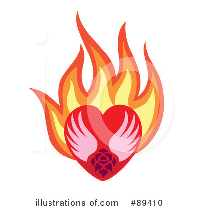 Royalty-Free (RF) Heart Clipart Illustration by Cherie Reve - Stock Sample #89410