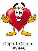 Heart Clipart #9448 by Mascot Junction