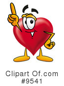 Heart Clipart #9541 by Mascot Junction