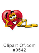 Heart Clipart #9542 by Mascot Junction
