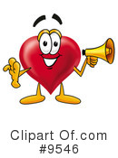 Heart Clipart #9546 by Mascot Junction