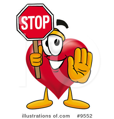 Royalty-Free (RF) Heart Clipart Illustration by Mascot Junction - Stock Sample #9552