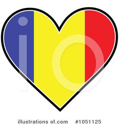 Romanian Flag Clipart #1051125 by Maria Bell