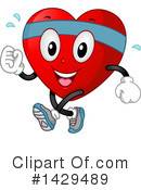 Heart Mascot Clipart #1429489 by BNP Design Studio