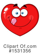 Heart Mascot Clipart #1531356 by Hit Toon
