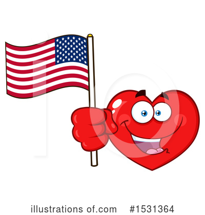 Royalty-Free (RF) Heart Mascot Clipart Illustration by Hit Toon - Stock Sample #1531364