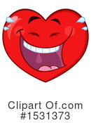 Heart Mascot Clipart #1531373 by Hit Toon