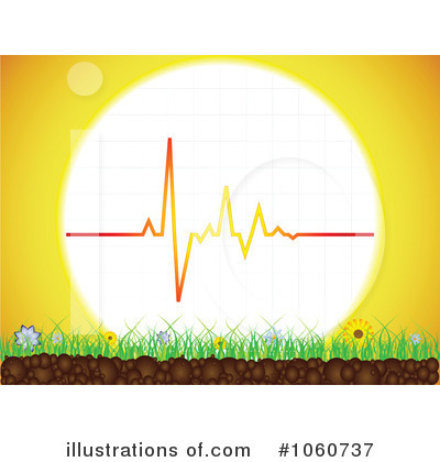 Royalty-Free (RF) Heartbeat Clipart Illustration by Andrei Marincas - Stock Sample #1060737