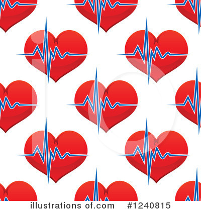 Heart Beat Clipart #1240815 by Vector Tradition SM