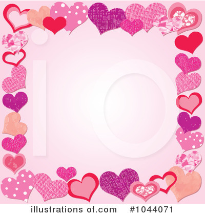 Royalty-Free (RF) Hearts Clipart Illustration by Pushkin - Stock Sample #1044071