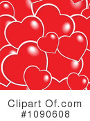 Hearts Clipart #1090608 by visekart