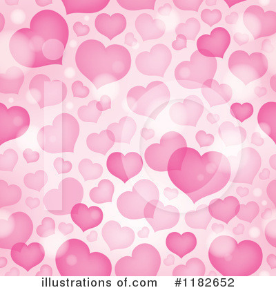 Heart Background Clipart #1182652 by visekart