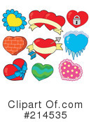 Hearts Clipart #214535 by visekart