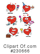 Hearts Clipart #230666 by Hit Toon