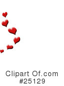 Hearts Clipart #25129 by KJ Pargeter