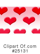 Hearts Clipart #25131 by KJ Pargeter