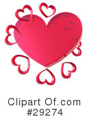 Hearts Clipart #29274 by Tonis Pan