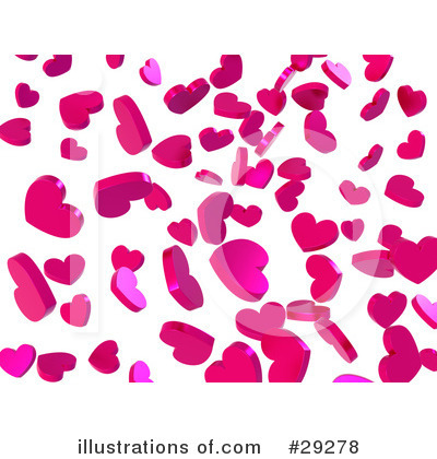 Royalty-Free (RF) Hearts Clipart Illustration by Tonis Pan - Stock Sample #29278