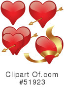 Hearts Clipart #51923 by dero