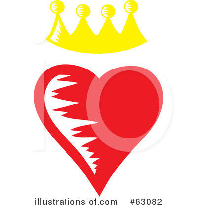 Royalty-Free (RF) Hearts Clipart Illustration by Rosie Piter - Stock Sample #63082