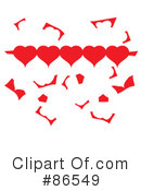 Hearts Clipart #86549 by Pams Clipart