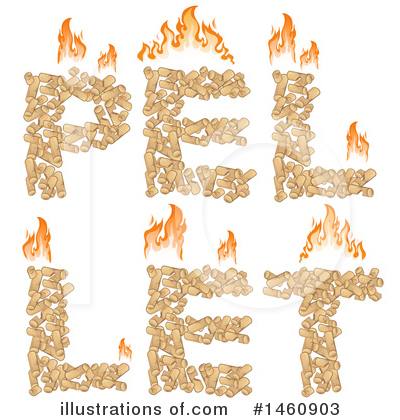 Pellet Heating Clipart #1460903 by Domenico Condello