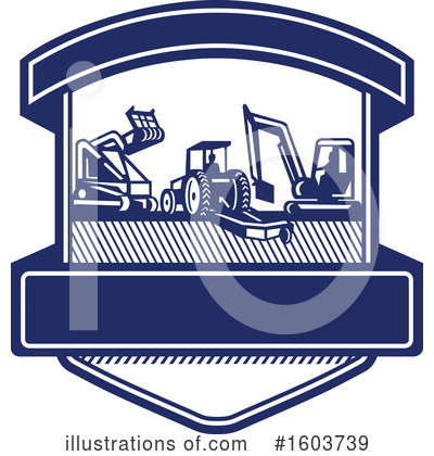 Mechanical Digger Clipart #1603739 by patrimonio